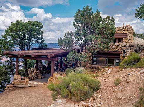 Mary Colter' Hermits Rest at Grand Canyon National Park