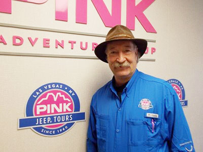 Gary Lehman, geologist and Pink Jeep Las Vegas tour guide