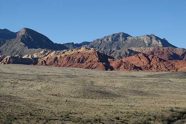 The Wilson Cliffs, Keystone Thrust in Red Rock Canyon, NV