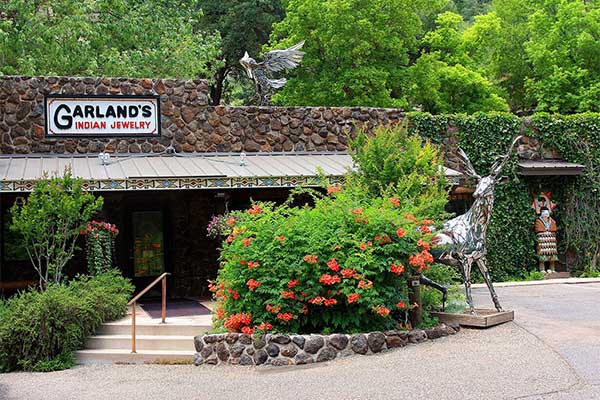 Garland's Indian Jewelry storefront, Oak Creek Canyon, AZ