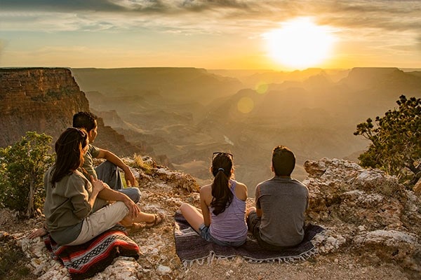 Grand Canyon Sunset View