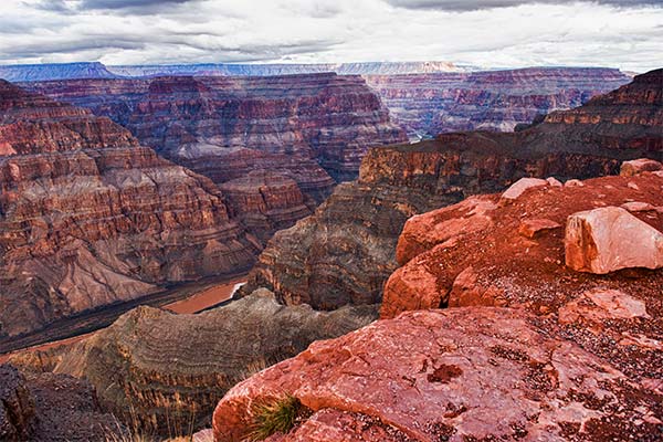 View at Grand Canyon West Rim