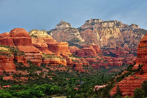 Red rock landscape of Sedona, Arizona