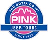 Pink Jeep Tours You Gotta Do It logo.