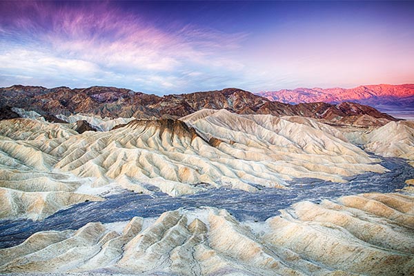 Zabriskie Point, Death Valley National Park, California, USA.