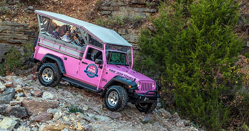 pink jeep tour branson missouri