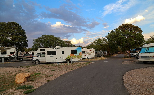 Trailer Village RV Park offers RVing at its finest with full hookups and other amenities inside Grand Canyon National Park.