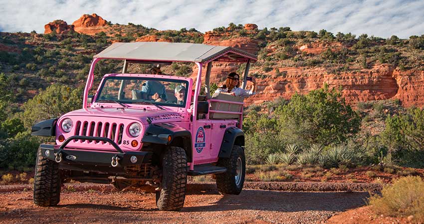 pink jeep tours sedona vortex