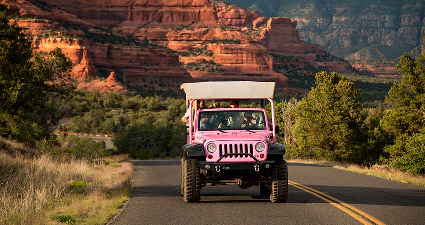 pink jeep tours sedona vortex