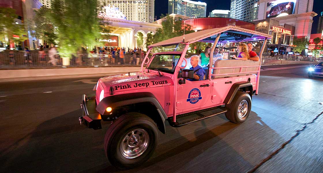 the pink jeep tour las vegas