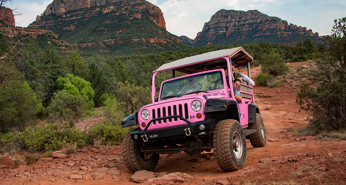 jeep tour pink