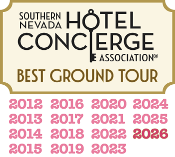Southern Nevada Hotel Concierge Association's Best Ground Tour 2012 - 2026